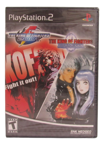 The King Of Fighters 2000 Y 2001 - Play Station 2