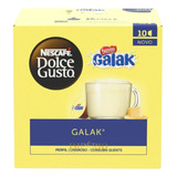 Galak Em Cápsula Nescafé Dolce Gusto Caixa 10 Unidades 180g