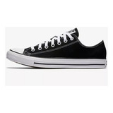 Zapatillas Converse All Star Chuck Taylor Low Top Color Negro/blanco - Adulto 6 Us