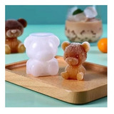 Molde Hielo De Oso Reposteria 3d Silicón Vela Jabón Chocolat