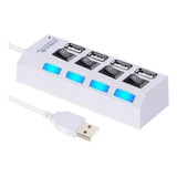 Multi Puerto Usb 4 Entradas Adaptador Múltiple Usb