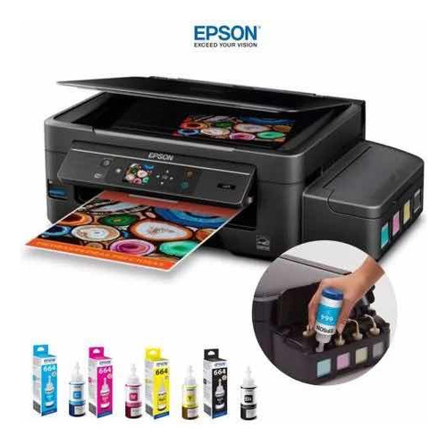 Impresora Ecotank Epson L475 Wifi/fotocopias/sist.continuo)