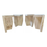 Patas Para Camas De Madera - Pack 4 Unidades - Altura 20 Cm