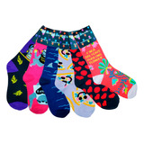 Calcetas Locas Tipo Happy Socks Unisex 3 Pares Surtidos