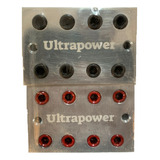 Bloco Distribuidor Ultrapower 4x4 8vias Barramento Par