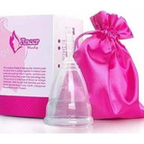 Copa Menstrual Silicona100% Reutilizable + Bolsa Tela Gratis