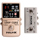 Loopera Nux Loop Core Deluxe + Footswitch Guitarra Bajo Gtia