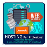 Hosting Alojamiento Web Anual Panel Feroso Plan Profesional 