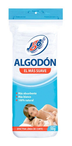 Algodón Jgb® 50g - g a $96