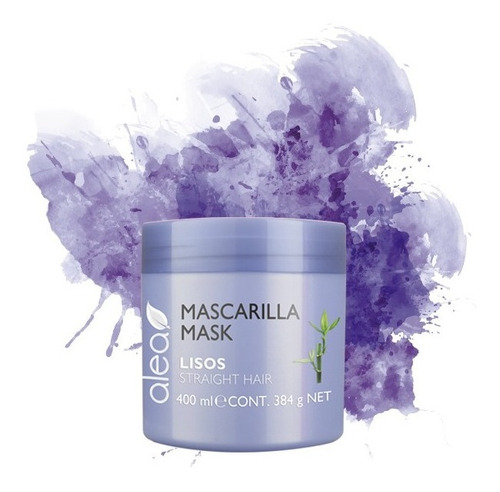 Alea Mascarilla Bamboo Y Queratina Cabellos Lisos 400 Ml