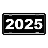 Placas Para Auto Año 2025
