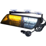 16 Led Luces Focos Policía Estrobos Emergencia Para Auto