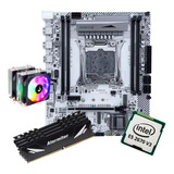 Kit Gamer Placa Mãe X99 White Intel Xeon E5 2670 V3 128gb Co