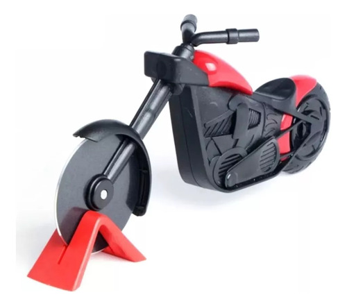 Cortador De Pizza Acero Motocicleta Chopper Creativo Regalo