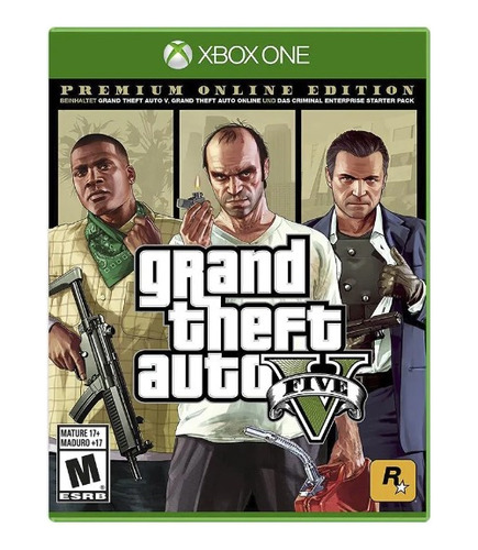 Grand Theft Auto V: Premium Edition Para Xbox One Y X/s 