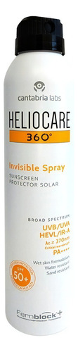 Heliocare 360 Invisible Spray Protector Solar Corporal 200ml