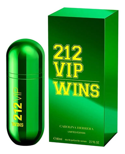 Ch 212 Vip Mujer Wins Edp 80ml Silk Perfumes Originales