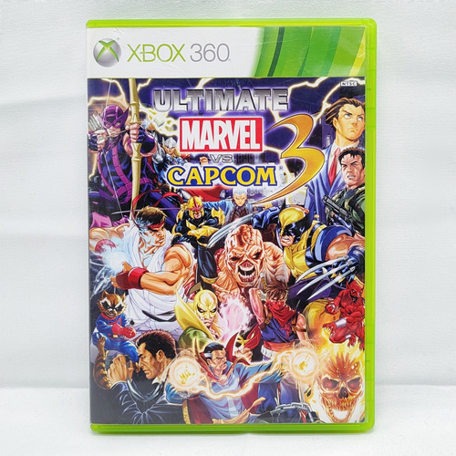 Ultimate Marvel Vs Capcom 3 Xbox 360 Completo Con Manual