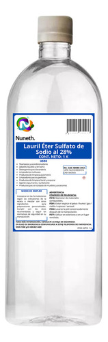 Lauril Eter Sulfato De Sodio 28% Less 1kg Texapon N5