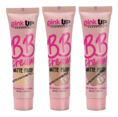 Bb Cream Matte Finish Pink Up Original 