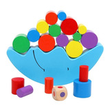 Juego Didáctico Balancín De Madera Lunar Montessori