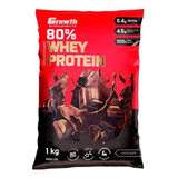 (top) Whey Protein Concentrado 80%(1kg) -growth Supplements