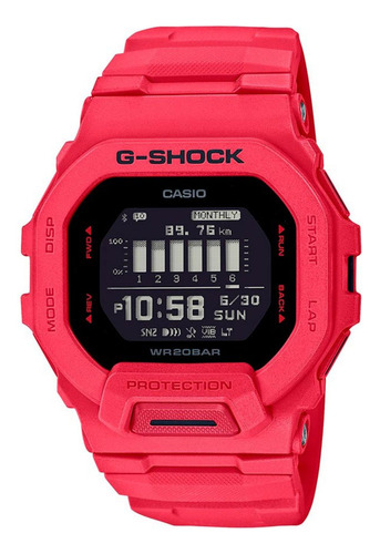 Reloj Para Hombre G-shock Gbd-200rd Gbd-200rd-4dr Rojo
