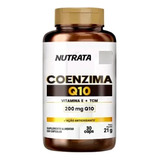 Coenzima Q10 200mg Nutrata 30 Capsulas Nutrata