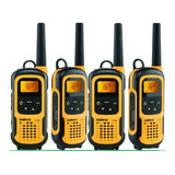 8 Rádio Walkie Talkie Waterproof Rc4100 Profissional Ip67