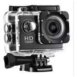 Câmera Filmadora Sport Hd 1080p À Prova D'agua Capacete Moto