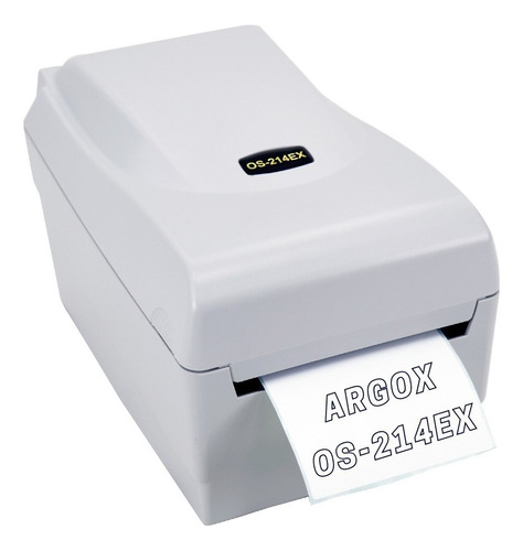 Impressora De Etiquetas Argox Os-214ex Com Ethernet Conexão Cor Cinza