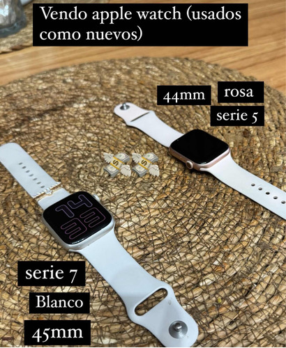 Apple Watch Serie 7 Y Serie 5