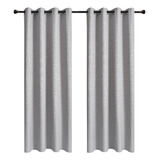 Set Cortinas Hogar 2 Panos 140x220 Cm