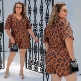 Macacão Feminino Plus Size Macaquinho Blogueira Premium Mc1