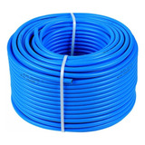 Manguera Aire Tubing Neumatica Poliuretano 6mm X 100 M Azul