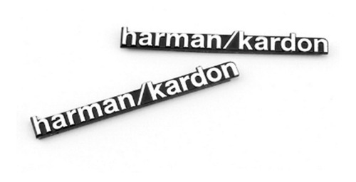 Emblema Harman Kardon Kit X4 Piezas Bocina Logo Adheribles
