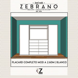 Fabricante | Placard Completo Mod A Tv 260x60 | Zebrano M+a