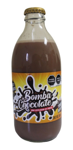 Bebida Bomba De Chocolate 340 Ml Paquete De Seis Piezas
