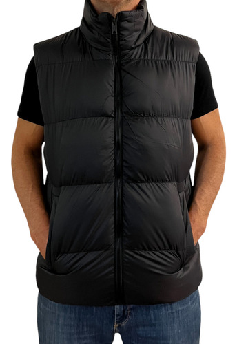 Chaleco Campera Puffer Hombre Pluma Sintetica Ultra Light