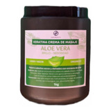 Crema De Masaje Capilar De Aloe Vera 1kg Orgánico Vegana