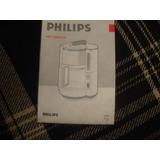 Manual Cafetera Philips Hd 7200/2/4 Sin Envios