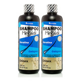 Kit 2 Shampoo Minoxidil Keratina Colageno Sin Sal 950ml C/u
