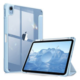 Funda Transparente Para iPad De Gen 10 (celeste)