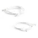 Patch Cord Cable Parcheo Red Utp Cat 5e 7 Metros Blanco