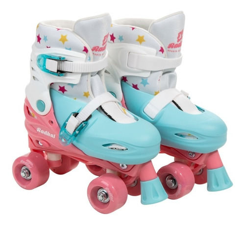 Patins Roller Skate 4 Rodas Ajustáveis 34-37 Fenix - Pk-04ab