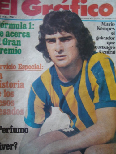 El Grafico 2882 Mario Alberto Kempes Rosario Central Union