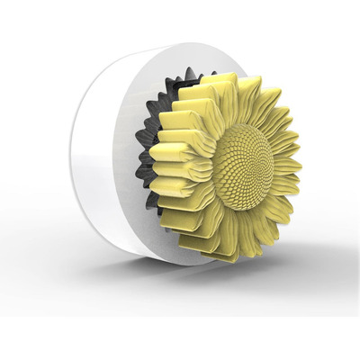Forma De Silicone Girassol / Flores