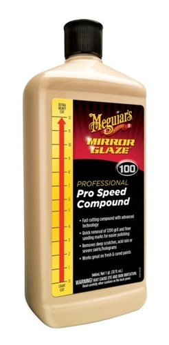 Meguiars Pro Speed Compound, Pulimento M100 Polish 946ml