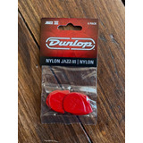 Uñetas De Guitarra Dunlop Jazz Iii Rojas