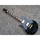 Guitarra Stagg Les Paul Custom Black Zurda Envío Tarjeta